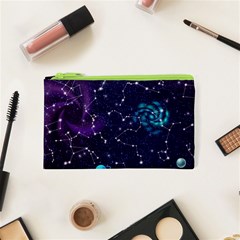 Realistic-night-sky-poster-with-constellations Cosmetic Bag (xs) by uniart180623