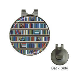 Bookshelf Hat Clips With Golf Markers by uniart180623