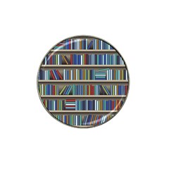 Bookshelf Hat Clip Ball Marker by uniart180623