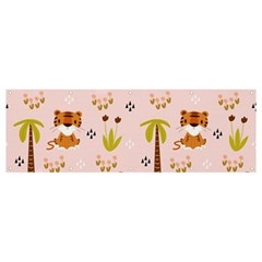 Cute-tiger-car-safari-seamless-pattern Banner And Sign 12  X 4  by uniart180623