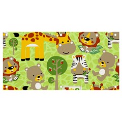 Funny-animals-cartoon Banner And Sign 4  X 2  by uniart180623