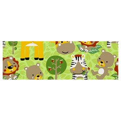 Funny-animals-cartoon Banner And Sign 12  X 4  by uniart180623