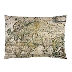 Tartaria Tartaria Empire Map Vintage World Pillow Case by uniart180623