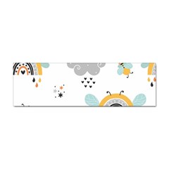 Art Pattern Design Wallpaper Background Print Sticker Bumper (10 Pack) by uniart180623