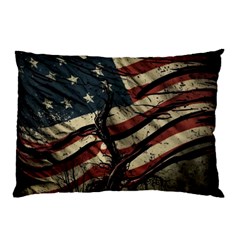 Flag Usa American Flag Pillow Case (two Sides) by uniart180623