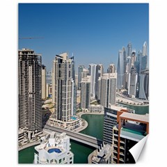 Building Sea Architecture Marina Canvas 11  X 14  by Ravend