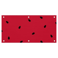 Minimalist Summer Watermelon Wallpaper Banner And Sign 6  X 3  by Ravend