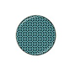 Mazipoodles Blue Donuts Polka Dot Hat Clip Ball Marker Front