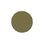  Mazipoodles Yellow Donuts Polka Dot Golf Ball Marker Front