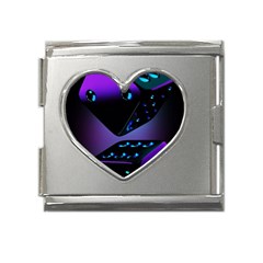 3d Ludo Game,gambling Mega Link Heart Italian Charm (18mm) by Bangk1t