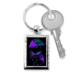 3d Ludo Game,gambling Key Chain (rectangle) by Bangk1t