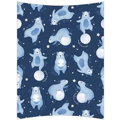 Bear Pattern Patterns Planet Animals Back Support Cushion by uniart180623