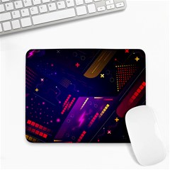 Colorful Abstract Background Creative Digital Art Colorful Geometric Artwork Small Mousepad by uniart180623