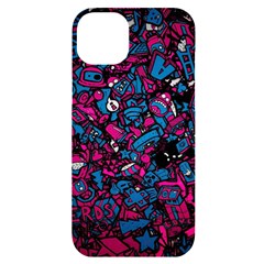 Grafitti Graffiti Abstract Artwork Digital Iphone 14 Plus Black Uv Print Case by uniart180623