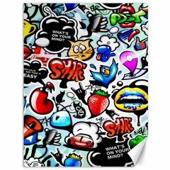 Graffiti Art Cartoon Comic Canvas 36  X 48  by uniart180623