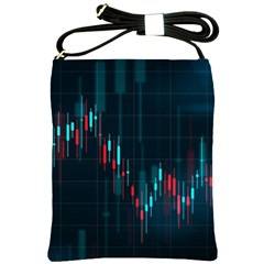 Flag Patterns On Forex Charts Shoulder Sling Bag by uniart180623