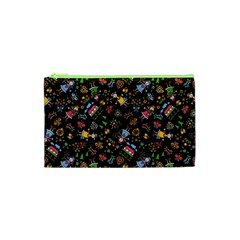 Cartoon Texture Cosmetic Bag (xs) by uniart180623