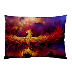 Phoenix Bird Pillow Case (two Sides) by uniart180623