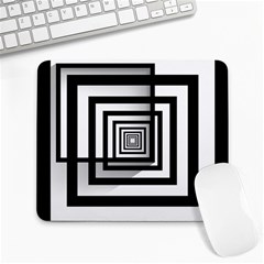 Squares Concept Design Raining Large Mousepad by uniart180623