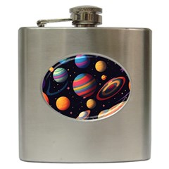 Planet Star Fantasy Hip Flask (6 Oz) by Simbadda