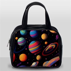 Planet Star Fantasy Classic Handbag (one Side) by Simbadda