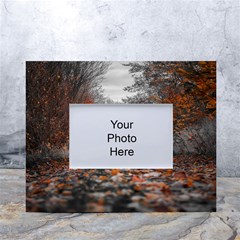 Breathe In Nature Background White Tabletop Photo Frame 4 x6  by artworkshop