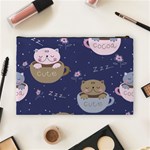 Cute Kittens Sleep Sweetly Mugs Cosmetic Bag (Large) Back