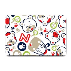 Animals Pattern Small Doormat by Simbadda