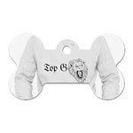 (2)DX hoodie  Dog Tag Bone (One Side) Front