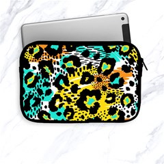 Seamless Leopard Wild Pattern Animal Print Apple Ipad Mini Zipper Cases by Simbadda