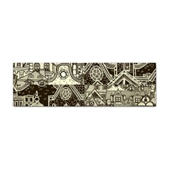 Four Hand Drawn City Patterns Sticker Bumper (10 Pack) by Simbadda