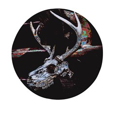 Deer Skull Mini Round Pill Box (pack Of 5) by MonfreyCavalier