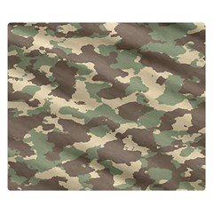 Camouflage Design Premium Plush Fleece Blanket (small) by Excel