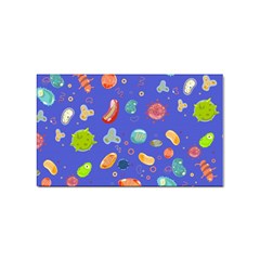 Virus-seamless-pattern Sticker Rectangular (10 Pack) by Simbadda