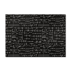 Math-equations-formulas-pattern Sticker A4 (100 Pack) by Simbadda