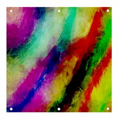 Colorful Abstract Paint Splats Background Banner And Sign 4  X 4  by Proyonanggan