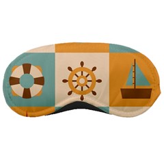 Nautical Elements Collection Sleep Mask by Bangk1t