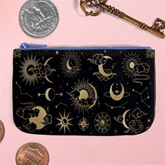 Asian-set With Clouds Moon-sun Stars Vector Collection Oriental Chinese Japanese Korean Style Large Coin Purse by Bangk1t