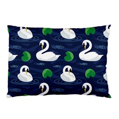 Swan Pattern Elegant Design Pillow Case by Bangk1t