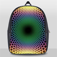 Abstract Patterns School Bag (large) by Bangk1t