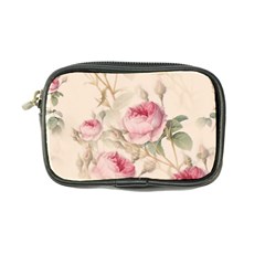 Roses Plants Vintage Retro Flowers Pattern Coin Purse by Bangk1t