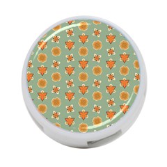 Floral Pattern 4-port Usb Hub (one Side) by Amaryn4rt