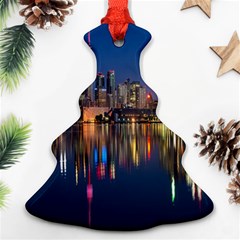 Seaside River Christmas Tree Ornament (two Sides) by artworkshop