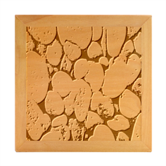 Stones Wood Photo Frame Cube by artworkshop