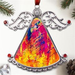 Various Colors Metal Angel With Crystal Ornament by artworkshop