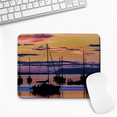 Twilight Over Ushuaia Port Small Mousepad by dflcprintsclothing