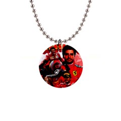 Carlos Sainz 1  Button Necklace by Boster123