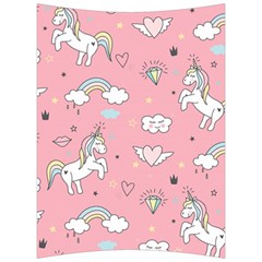 Cute-unicorn-seamless-pattern Back Support Cushion by pakminggu