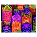 Bottles Colorful Premium Plush Fleece Blanket (Medium) 60 x50  Blanket Front