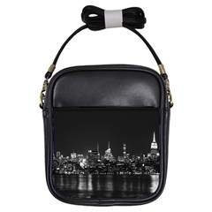 New York Skyline Girls Sling Bag by Bedest